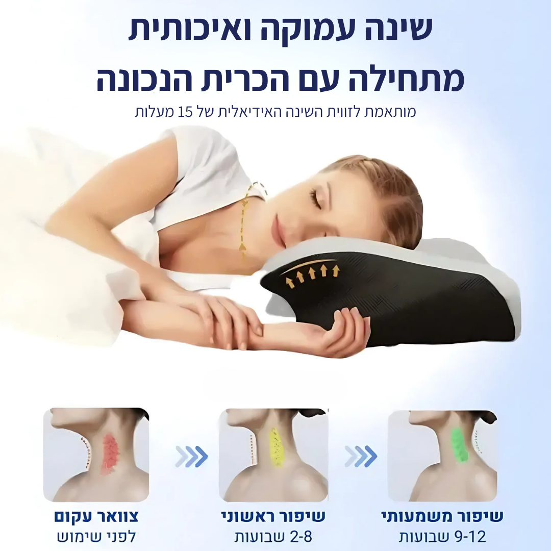 ™HydroCloud – טיפול לילה לצוואר שלך